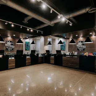 Interior  - Urban Wellness Cannabis Dispensary. Only the best flower, concentrates, edibles and vapes.