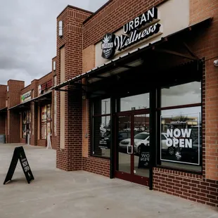 Exterior  - Urban Wellness Cannabis Dispensary. Recreational sales start April 1, 2022
