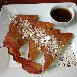 Hazelnut French toast!