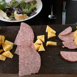 Hillshire farm? Is that you? Ritz crackers. I can't.