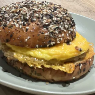 Breakfast sandwich