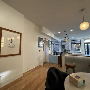 interior, sushi and sashimi