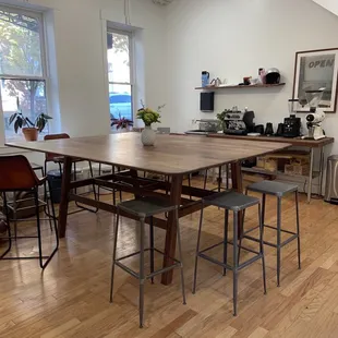 One of the cozy nook areas