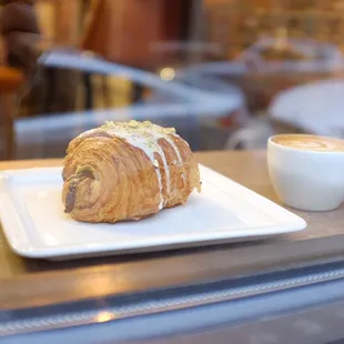 Chocolate Pistachio Croissant