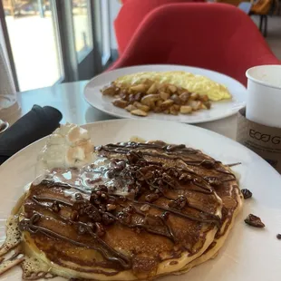 Breakfast  Buttermilk Aebleskiver Cappuccino Midwestern Omelet