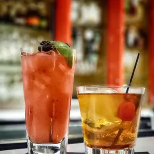 Midwestern Mule &amp; St. Louis Smokey Manhattan