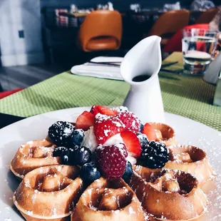 Scandinavian Malted Waffle ($10): Get.