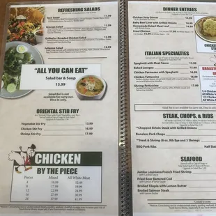 menu, sushi and sashimi