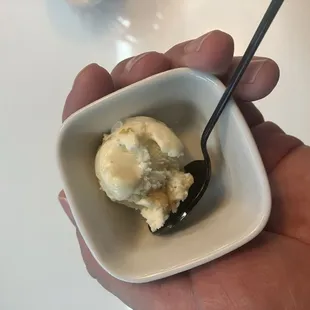 Goat cheese pistachio