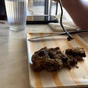 The cookie goes so fast I couldn't take a picture of it