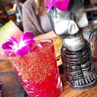 Spicy Margarita and Tiki