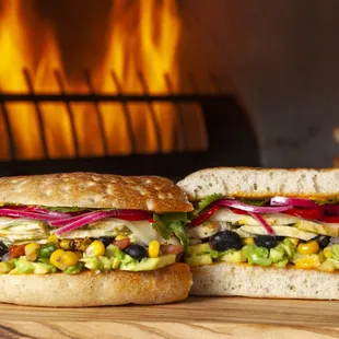 Cilantro Chicken Torta