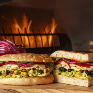 Cilantro Chicken Torta