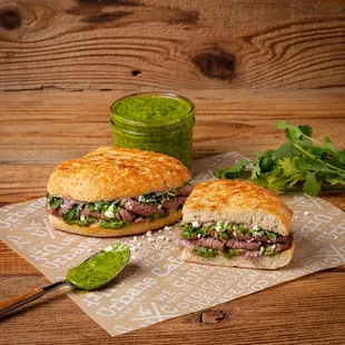 Chimichurri Steak Sandwich