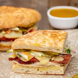 Golden Turkey Sandwich