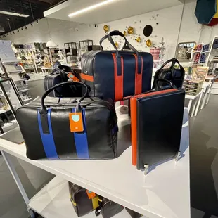 Leather bags and accessories