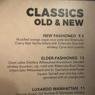 This new old-fashioned was amazing! Very different than my normal!