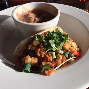 Delicious tacos, sorry I already ate one.