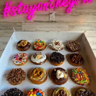 Mini protein donuts