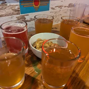 Kombucha flight