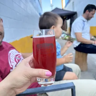 Outdoor area, minimal seating