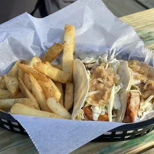 Shrimp tacos