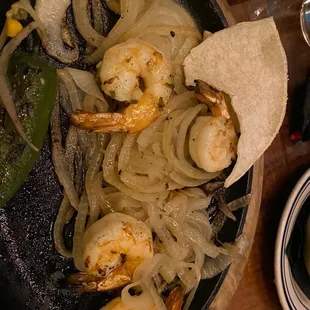 Worst Shrimp fajitas I've ever had