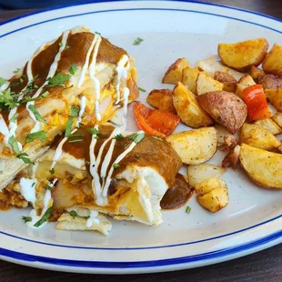 Breakfast Burrito from the Brunch menu