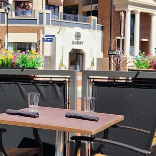 Outdoor seating