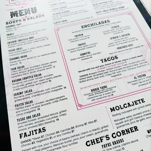 Menu.