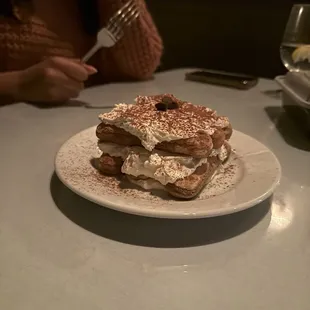 Tiramisu - would not recommend. Coffee too potent.