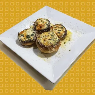 STUFFED MUSHROOMS
wild mushrooms, Italian sausage, mascarpone and parmigiano cheese