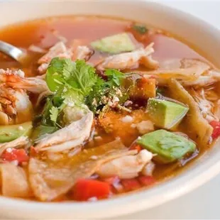 Chicken tortilla soup