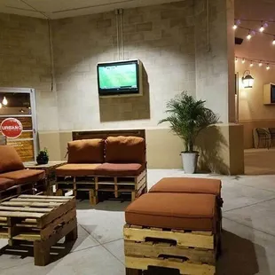 Relax in the rotunda!