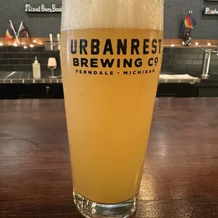 Peach beer