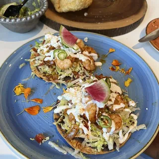 TOSTADAS DE CAMARON *