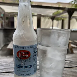 Foxon Park - White Birch soda from New Haven CT