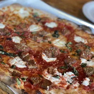 pizza, food