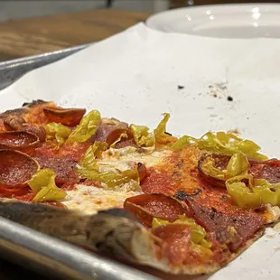 Peppered Salami Pizza