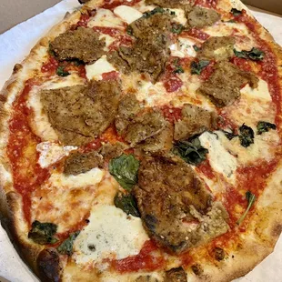 Eggplant Parm Pizza