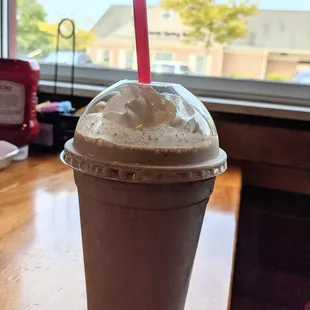 Spiked (with Kahlúa and Bailey's) Oreo milkshake