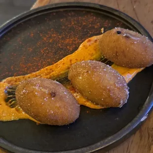 Spanish style ham croquettes