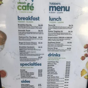 9/20/22 Tuesday menu