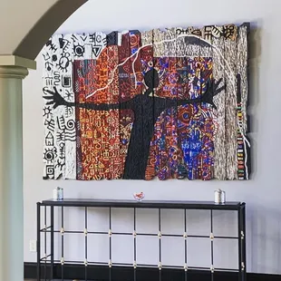 A beautiful installation view of one of our amazing artists!