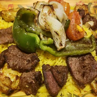 a plate of food