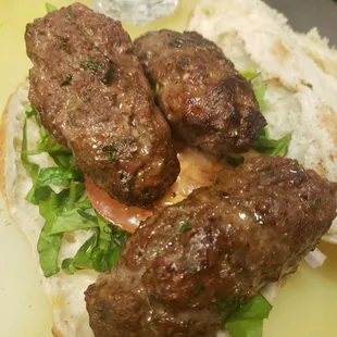 steak, food