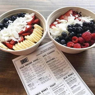 Acai bowls