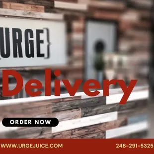 We do take out and  delivery