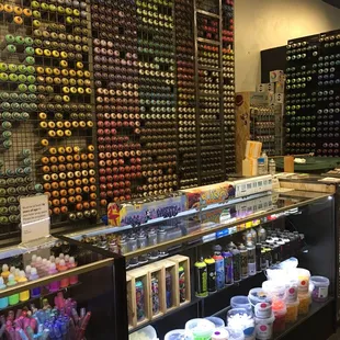 Part of the spray can section. They got the caps by Montana. 18 and older for cans though.