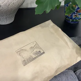 My loot is inside this bag!